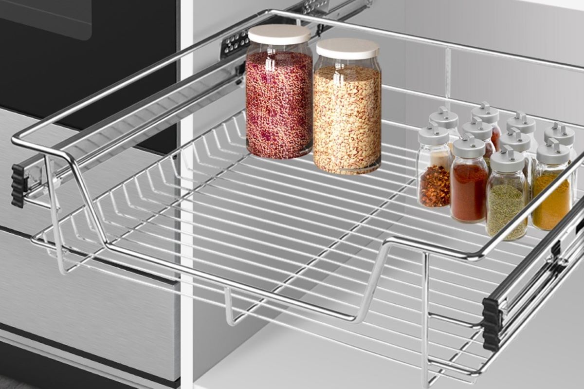 Cajón telescópico con guías JAGO de Leroy Merlin