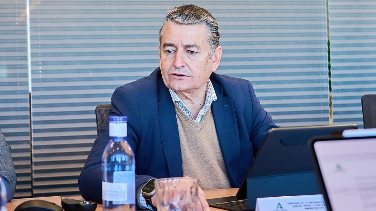Antonio Sanz, consejero de la Presidencia de la Junta de Andalucía | Salvador López Medina