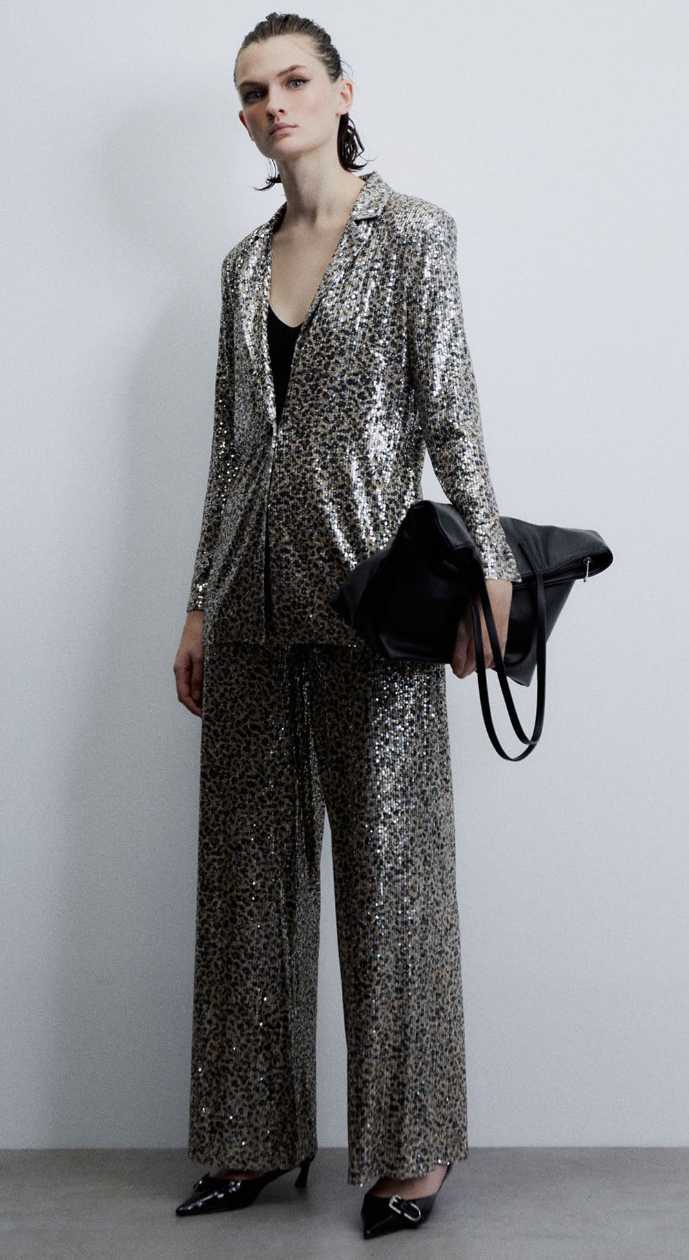 La nueva chaqueta tipo blazer con lentejuelas de Sfera