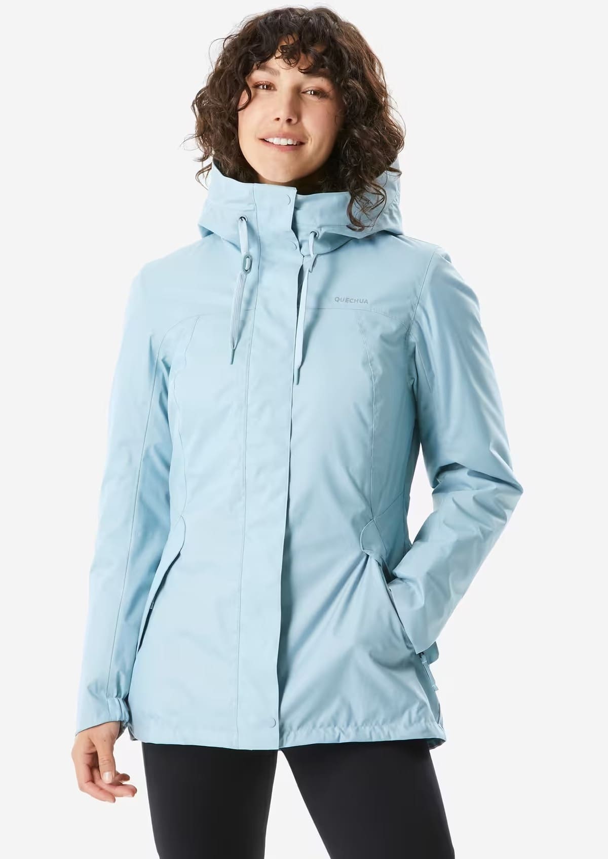 El abrigo de montaña y nieve impermeable para mujer Quechua SH500 en Decathlon