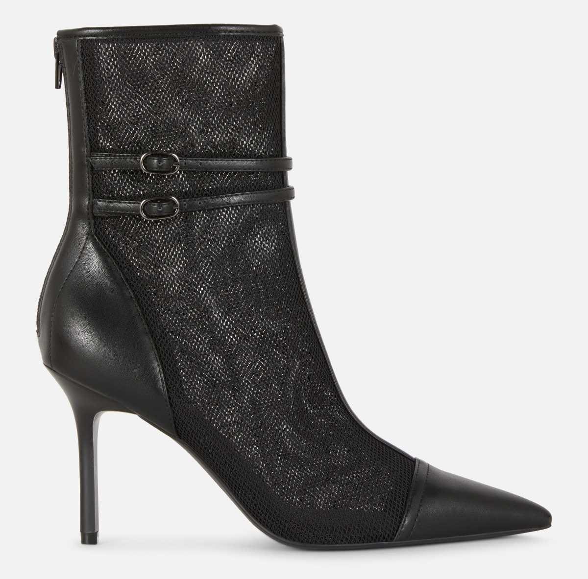 Botines con tacón de aguja y malla de Rita Ora de Primark