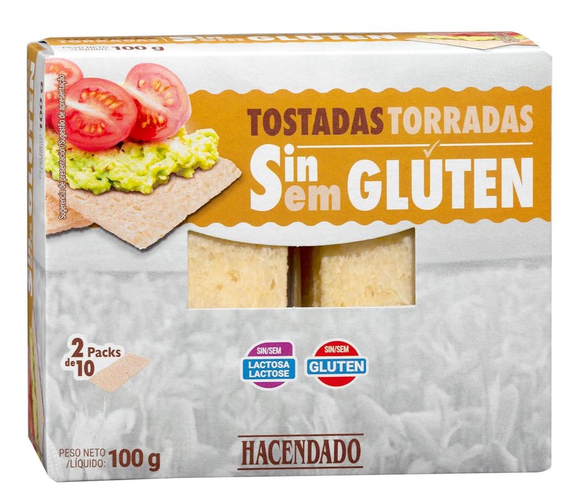 Tostadas sin gluten Hacendado