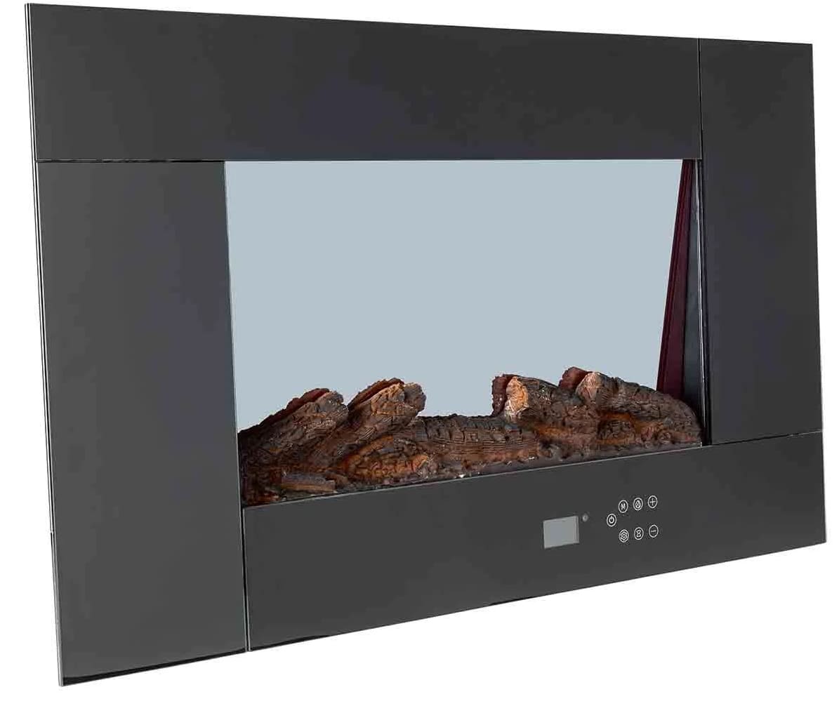 Chimenea eléctrica decorativa horizontal 1800 W