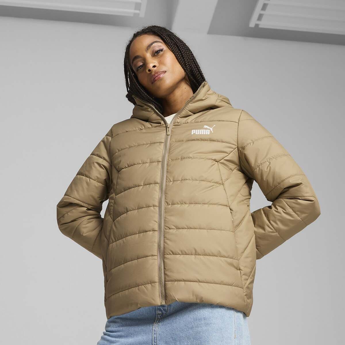 Chaqueta de mujer ESS Hooded Padded Jacket Puma
