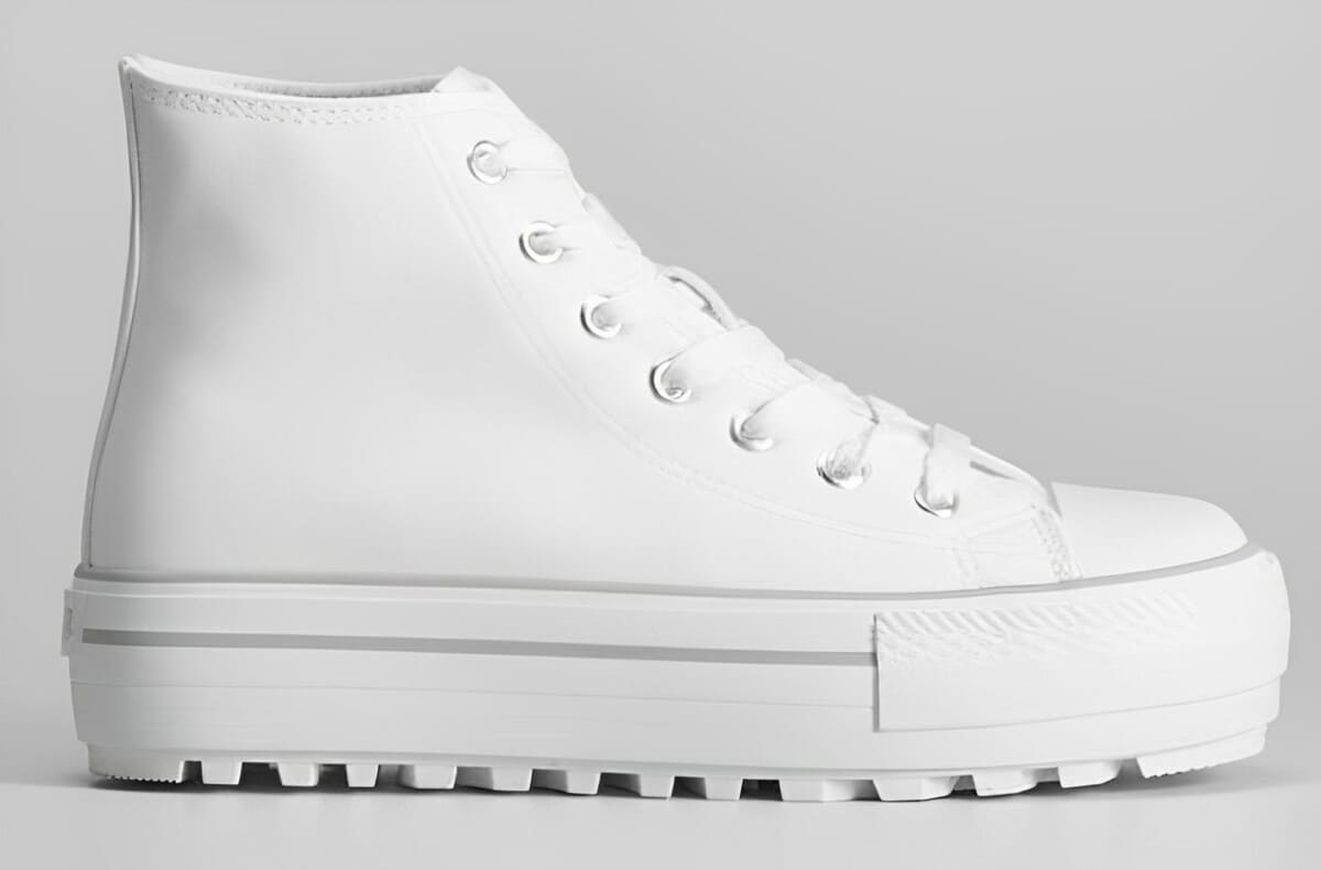 Zapatilla alta de suela dentada MUSTANG