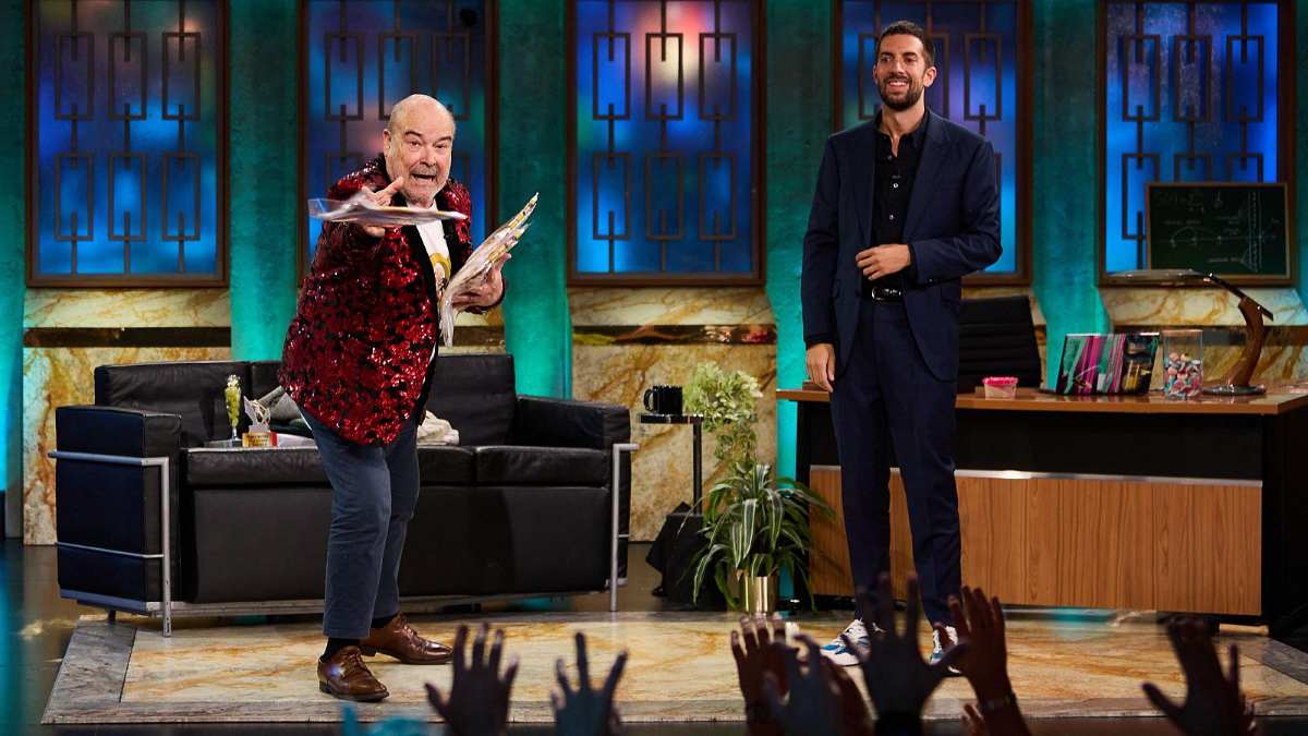 Antonio Resines y David Broncano en 'La Revuelta' | TVE