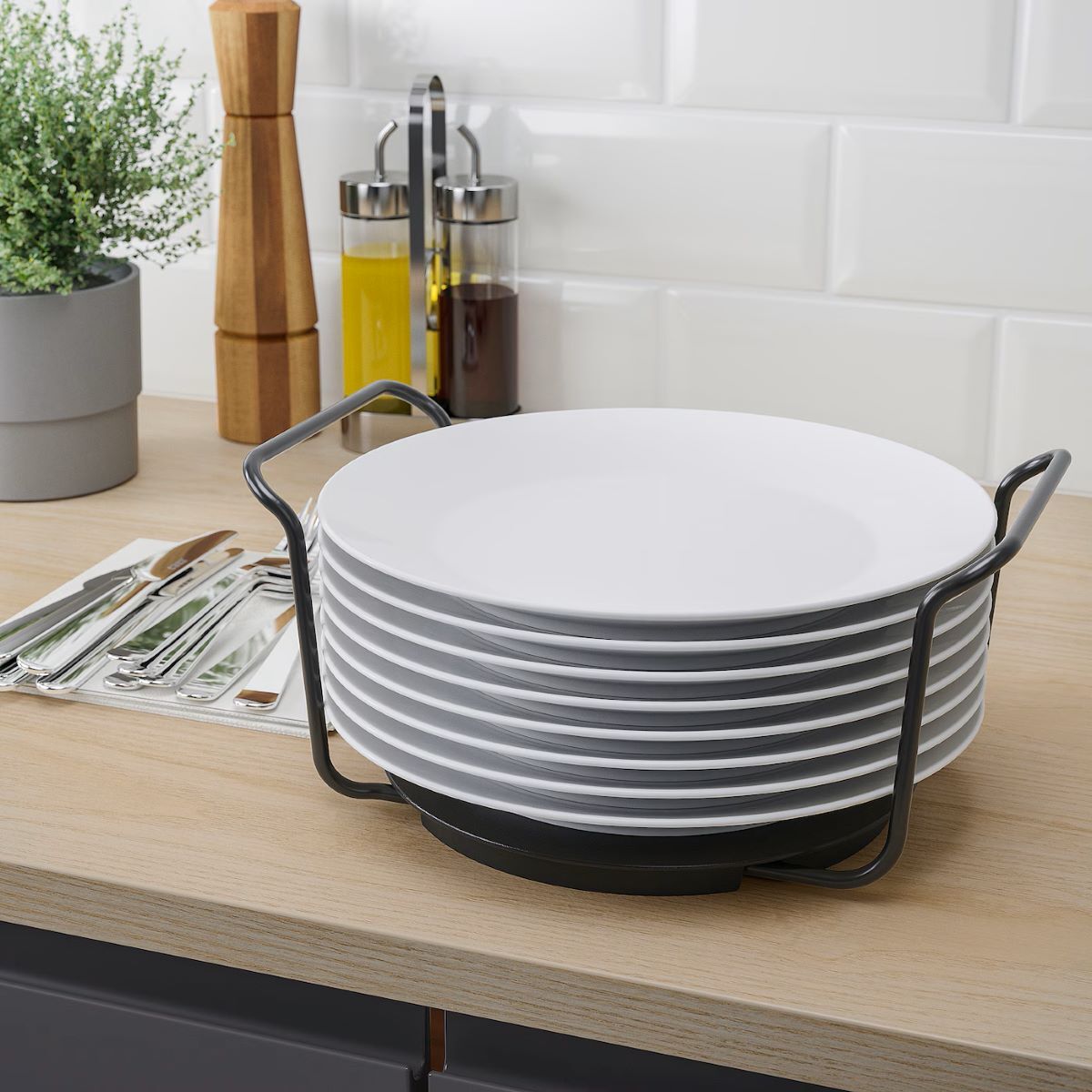 Portaplatos de la serie UPPDATERA de Ikea