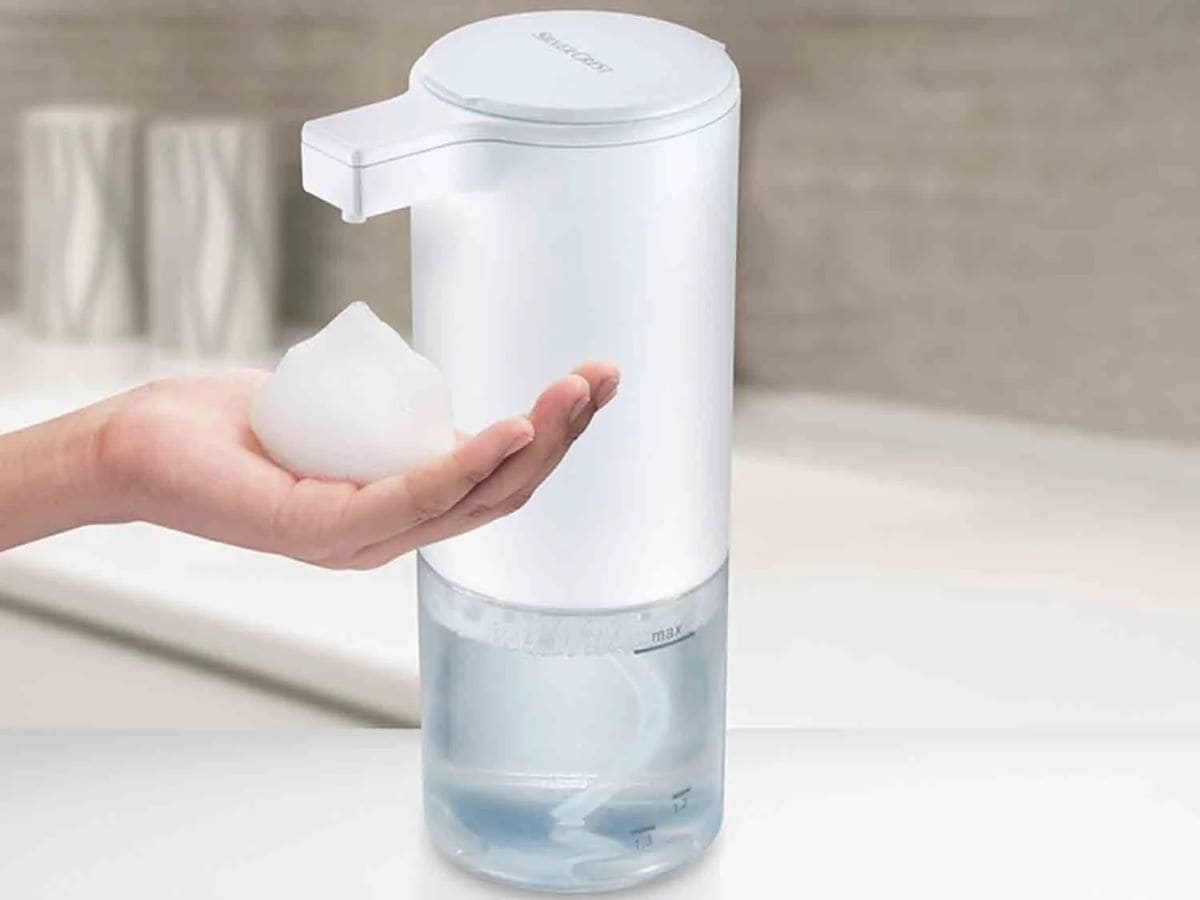 Dispensador de jabón en espuma con sensor Silver Crest