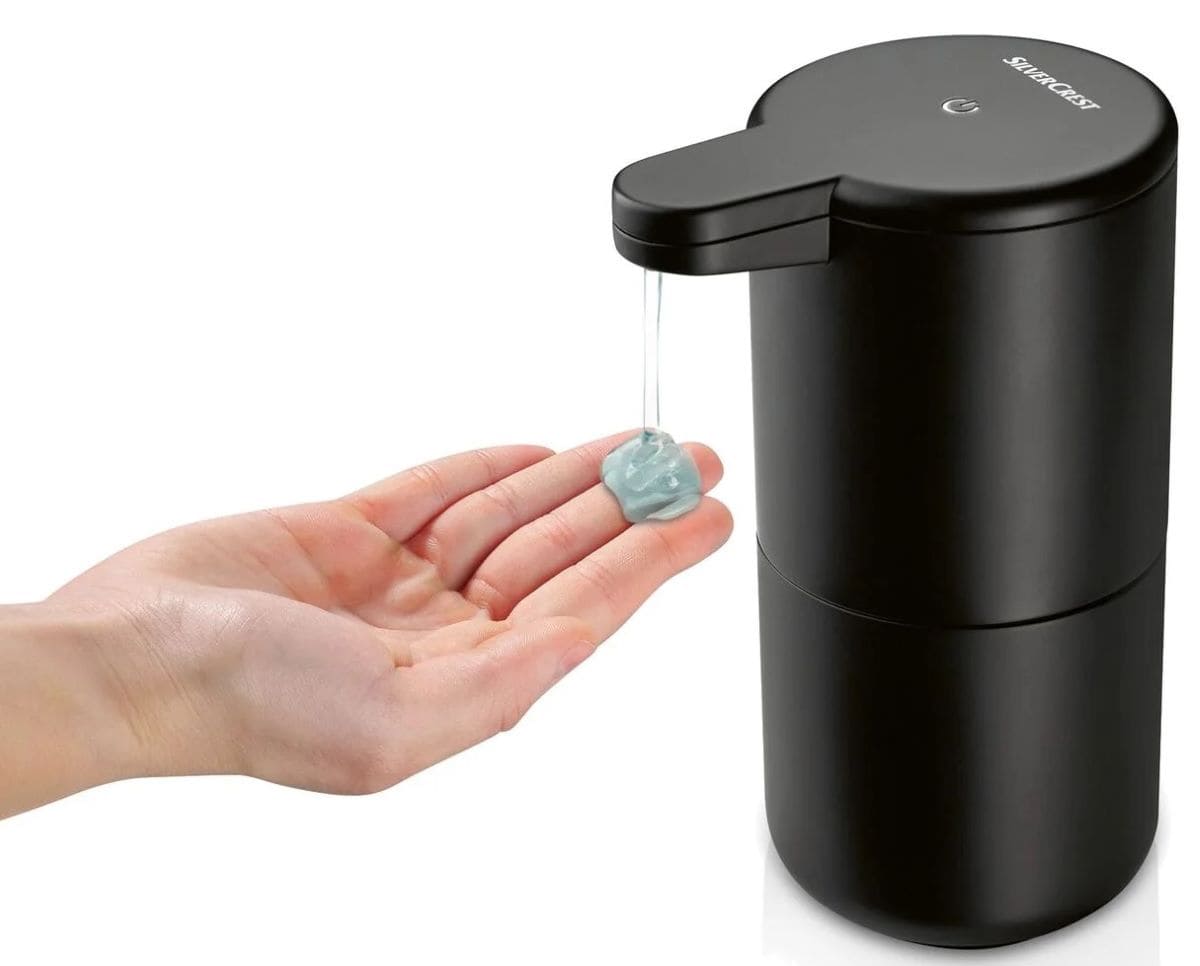 Dispensador eléctrico de jabón o desinfectante