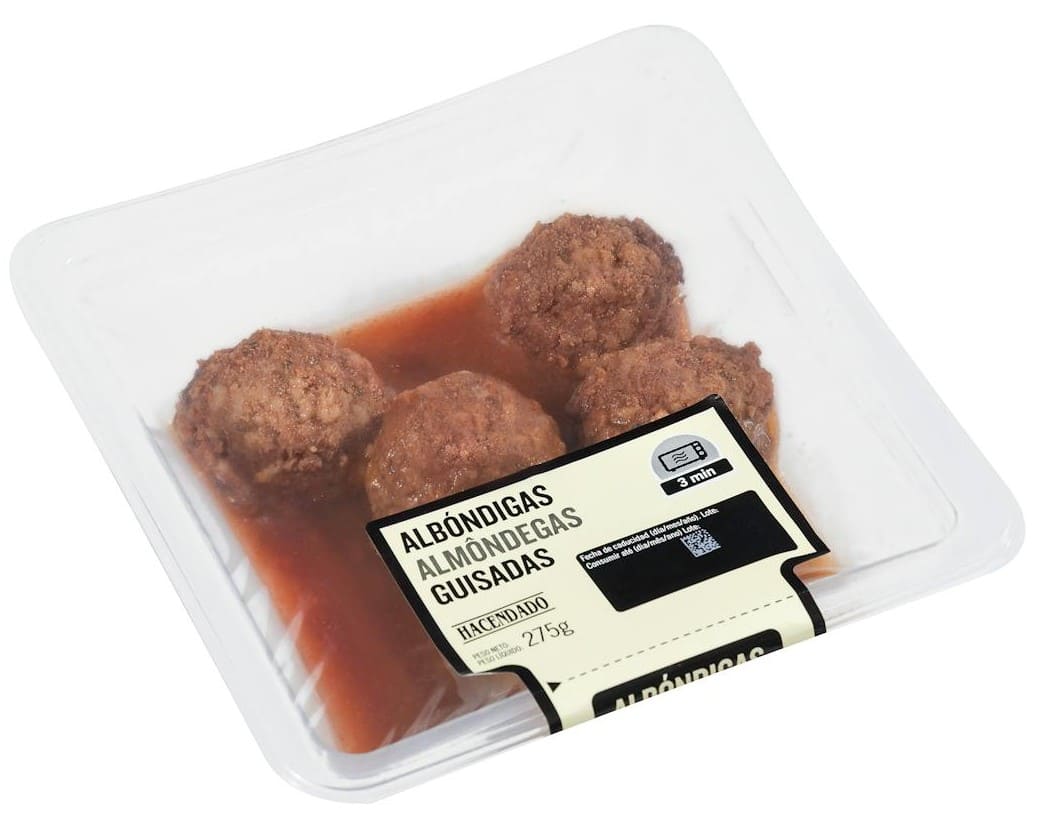 Albóndigas guisadas Hacendado