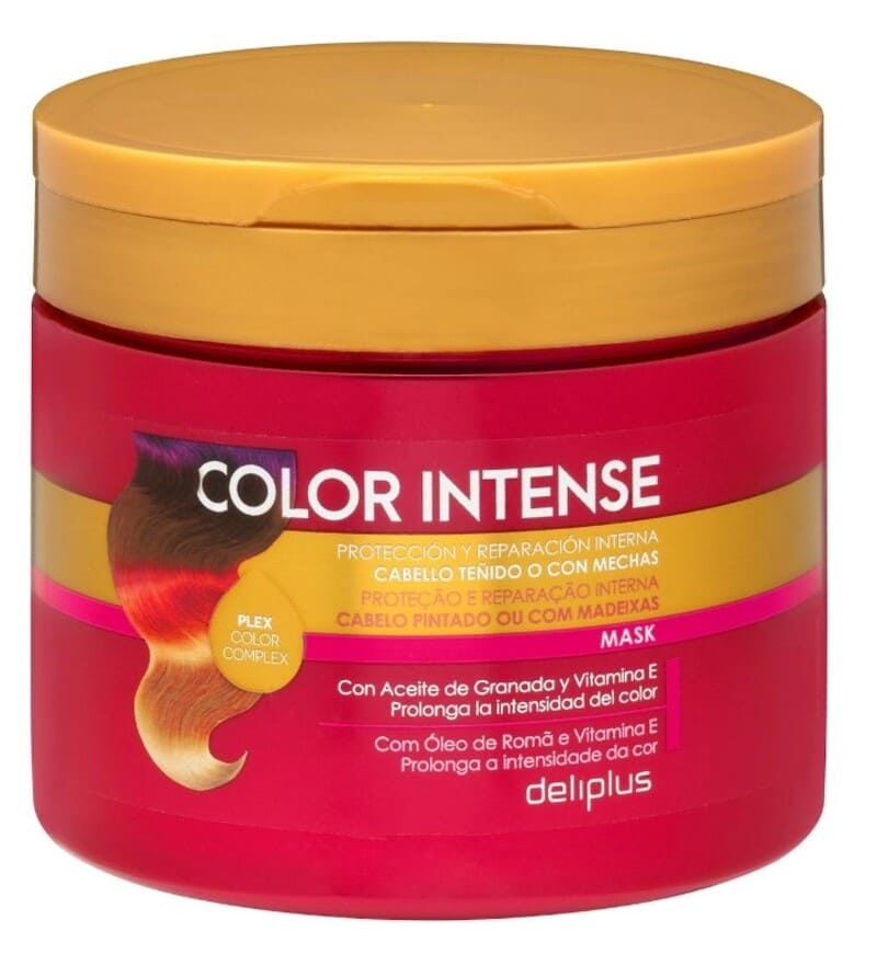 Mascarilla Color Intense Deliplus cabello teñido o con mechas