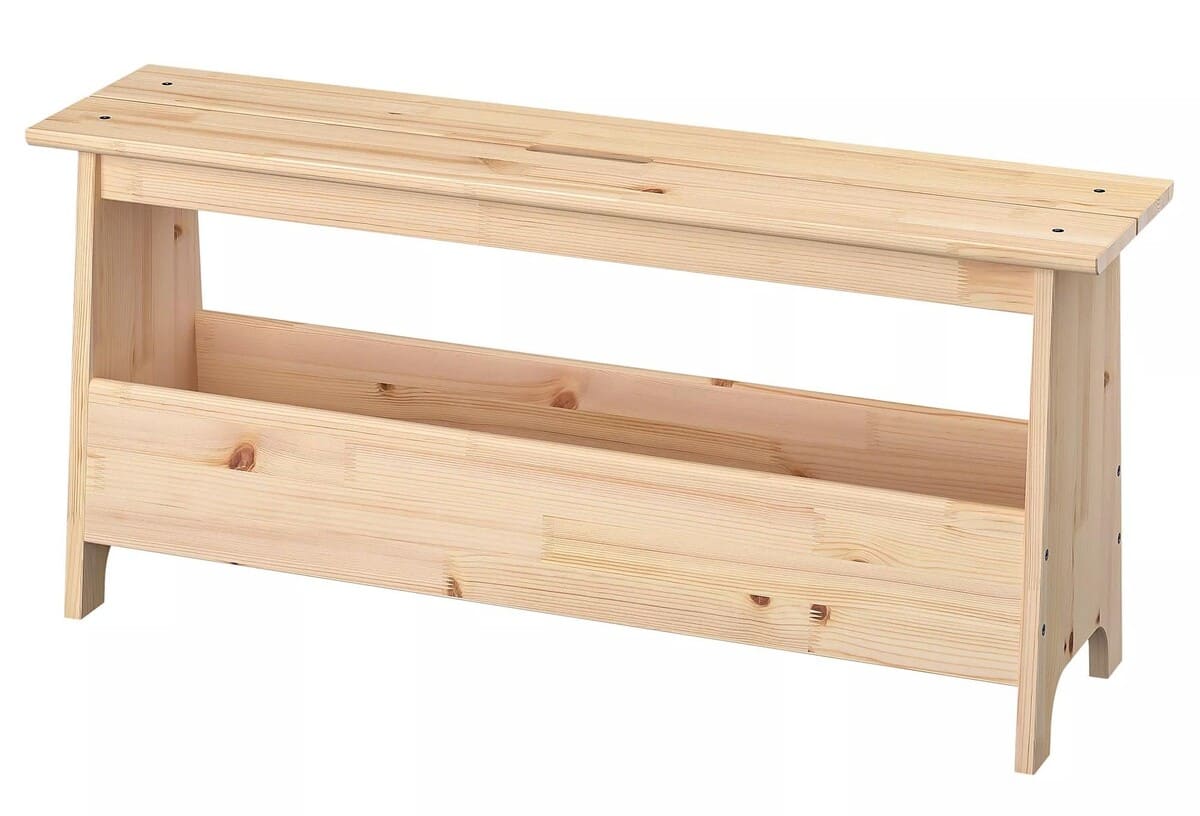 Banco con almacenaje PERJOHAN