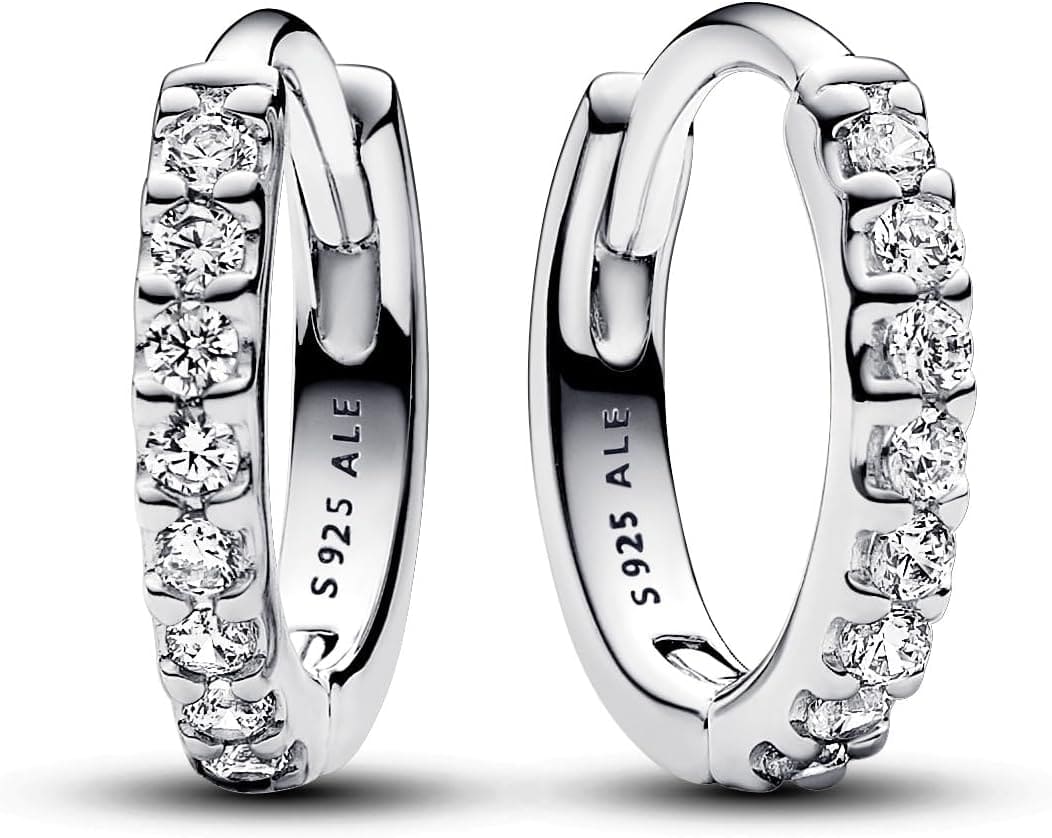 Los pendientes de aro de Pandora Timeless en Amazon