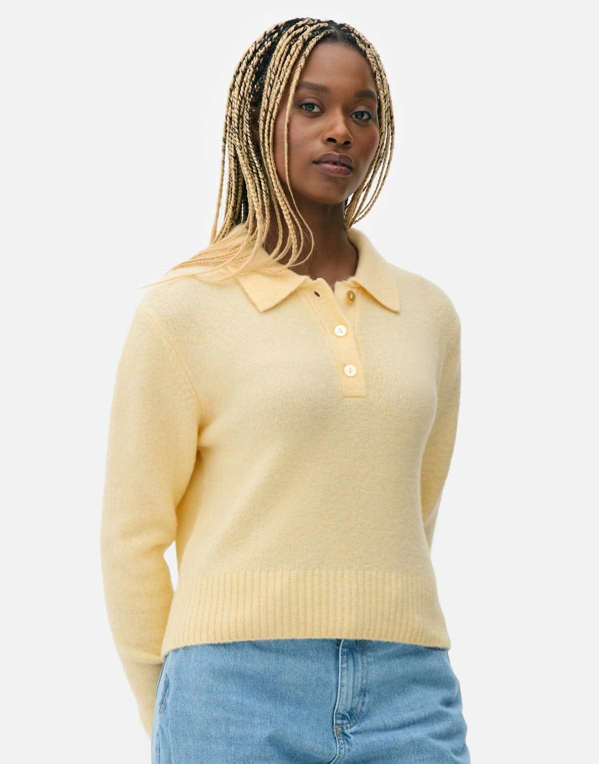 Jersey con cuello tipo polo de Primark