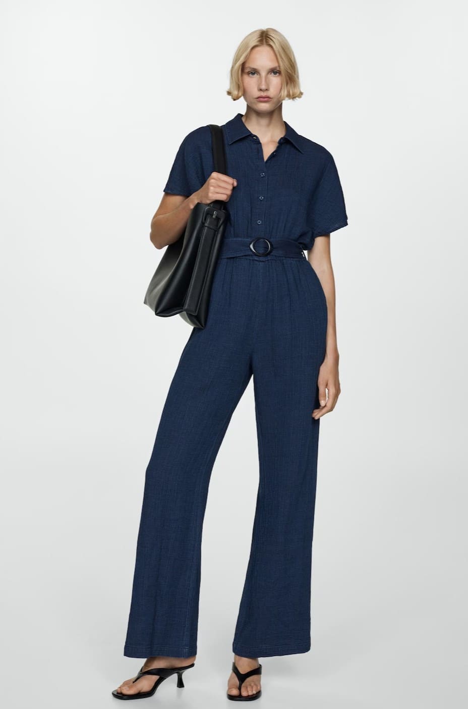 Mono largo cinturón de Mango