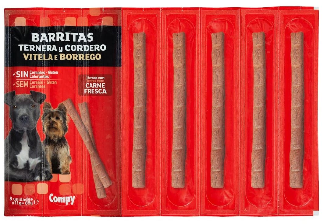 Snack en barritas perro adulto Compy