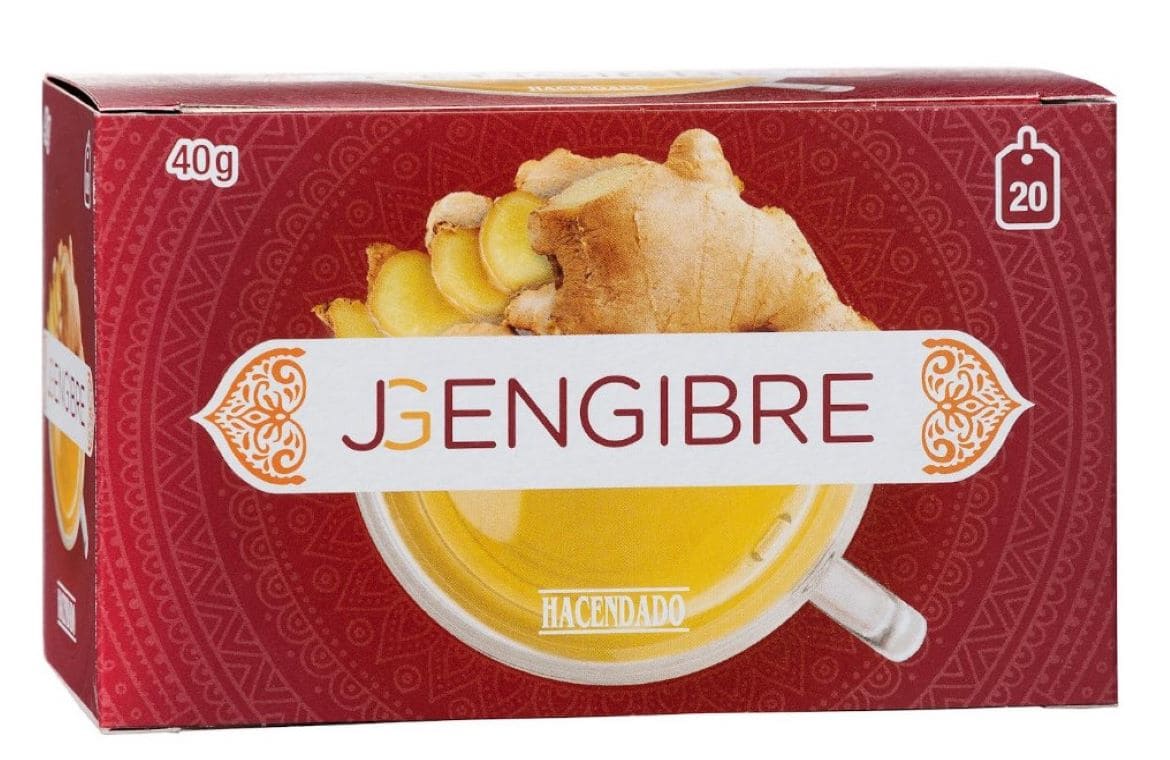 Infusión Jengibre Hacendado