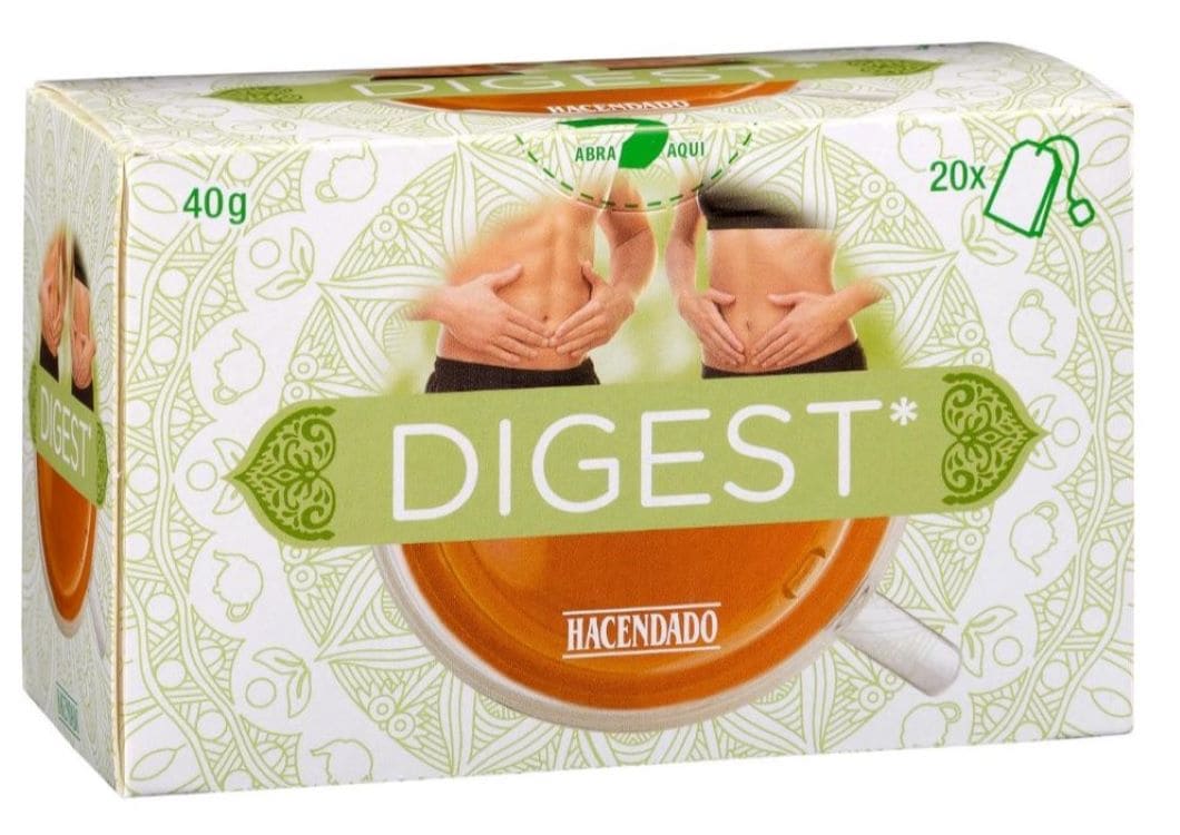 Infusión Digest Hacendado