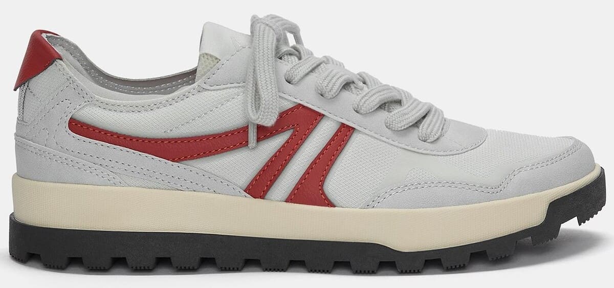 Zapatillas deportivas retro con suela de tacos