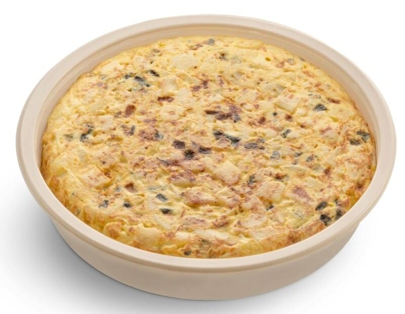 Tortilla de patata con calabacín Listo para Comer