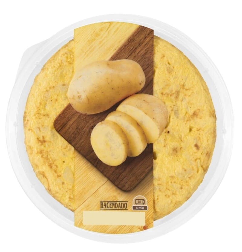 Tortilla de patata Hacendado