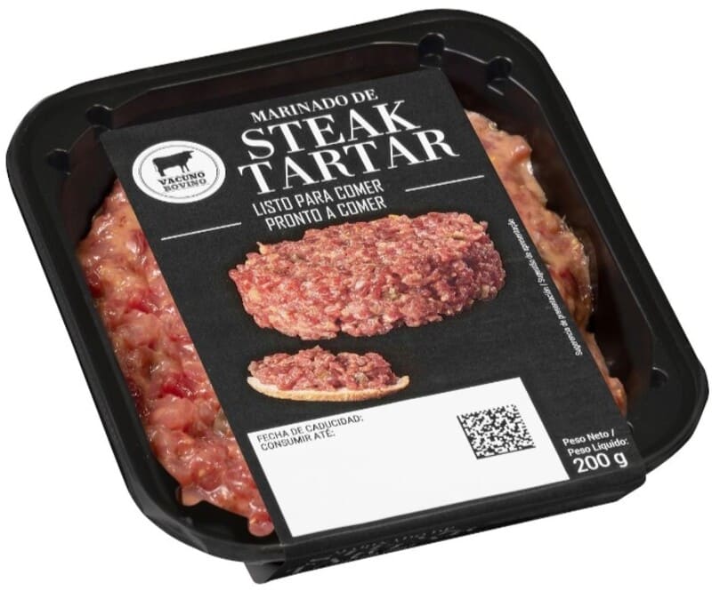Steak Tartar de vacuno marinado