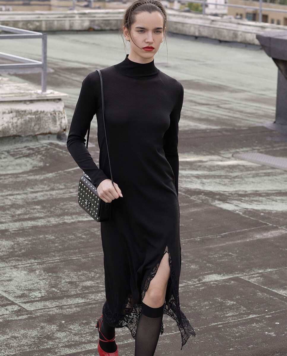 Sfera Vestido largo canalé