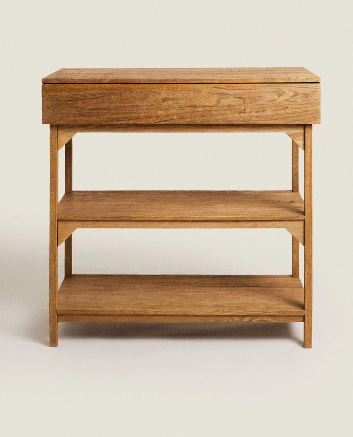 Mueble de almacenaje sencillo de madera
