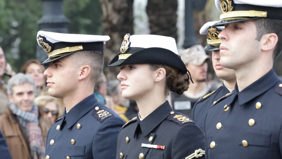 La Princesa Leonor, antes de iniciar su travesia