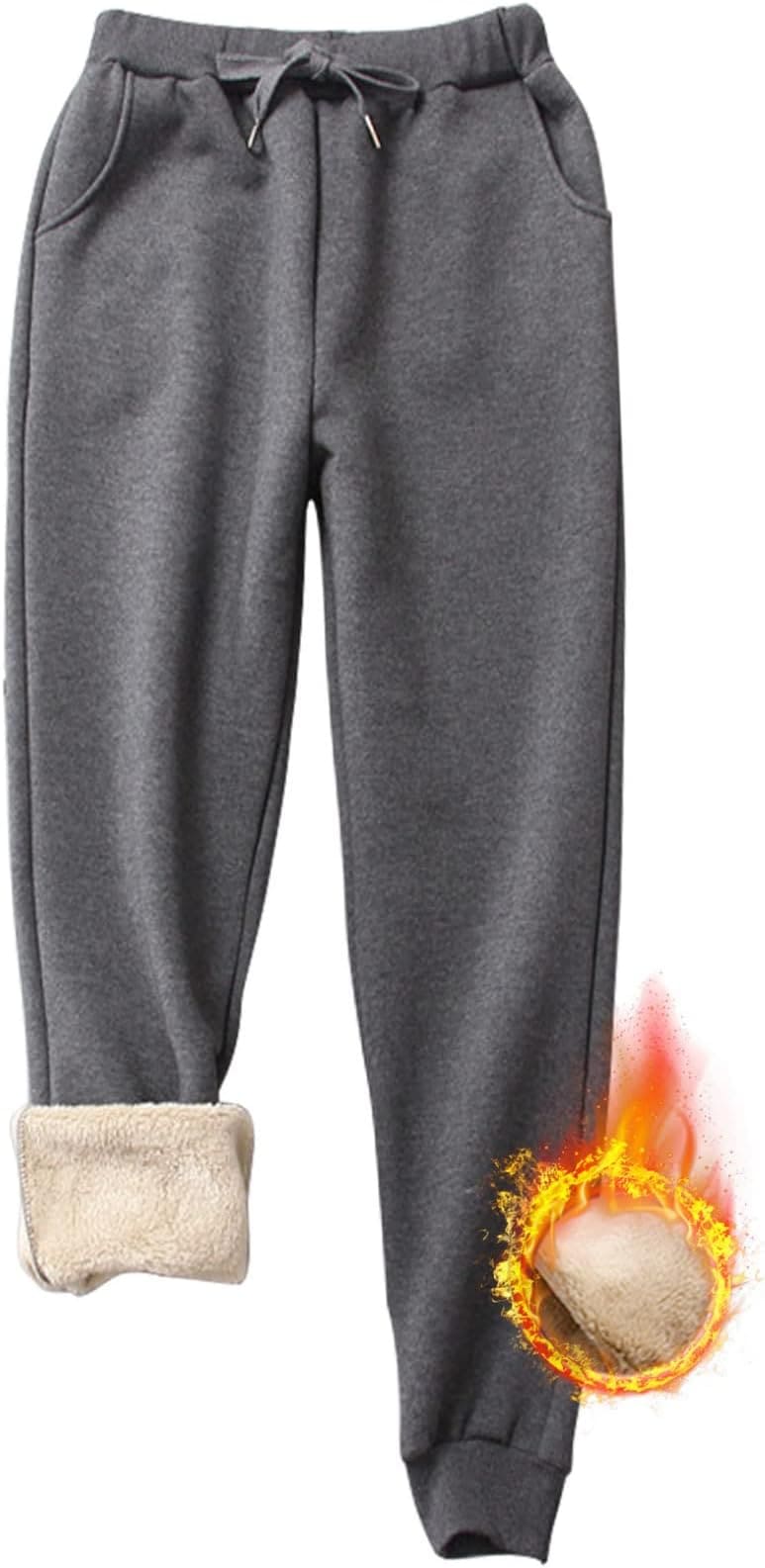 Los pantalones para mujer térmicos con forro polar de Amazon