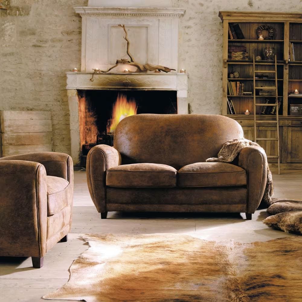 Sofá de 2 plazas de antelina Arizona