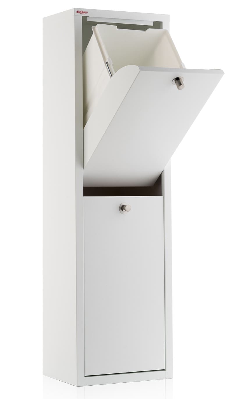 Cubo de basura y reciclaje Lua DON HIERRO