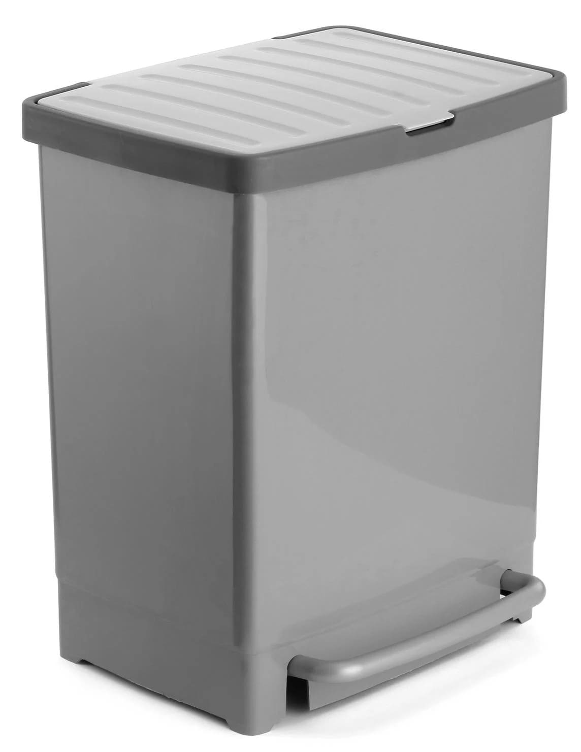 Cubo de reciclaje con pedal y separador TATAY