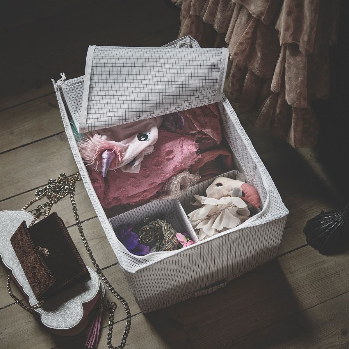 Bolsa de almacenaje de la serie STUK de Ikea