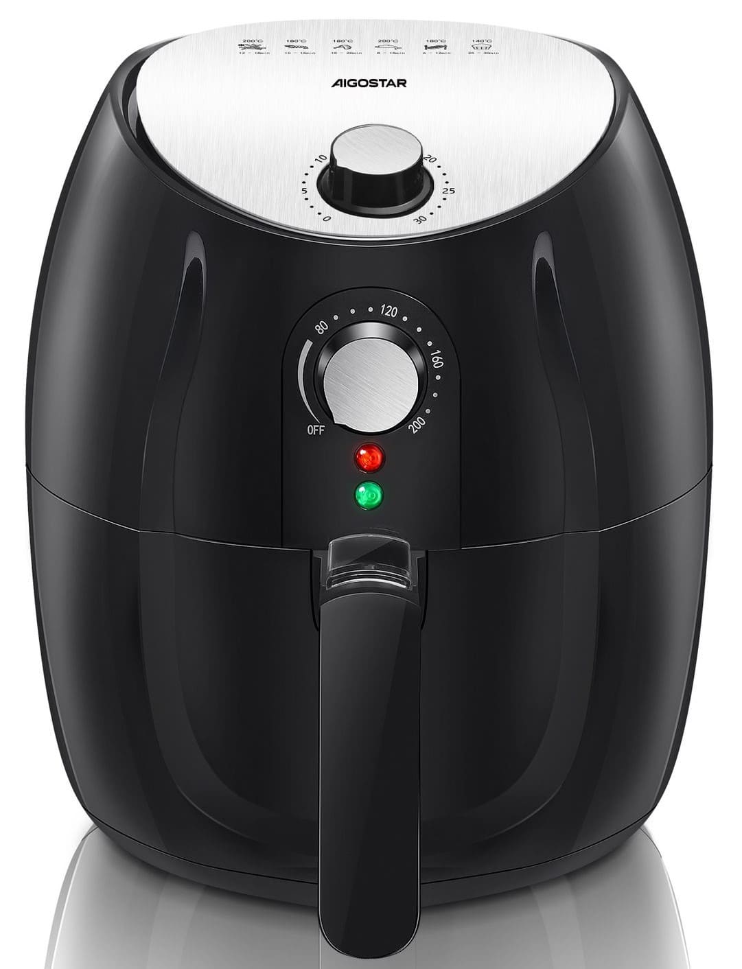 Freidora de aire sin aceite Aigostar 810093n