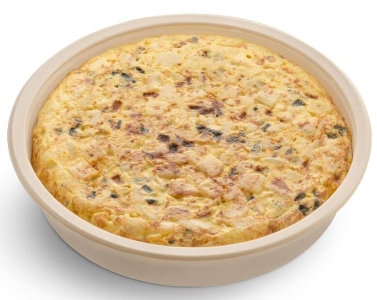 Tortilla de patata con calabacín Listo para Comer