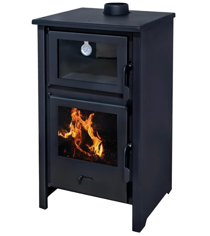 La estufa de leña Eider Biomasa Cookfire Horno Eco New de Leroy Merlin