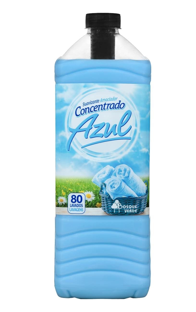 Suavizante de ropa Azul concentrado