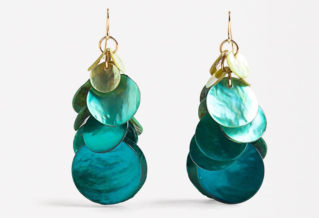 Pendientes Largos Con Conchas de Parfois