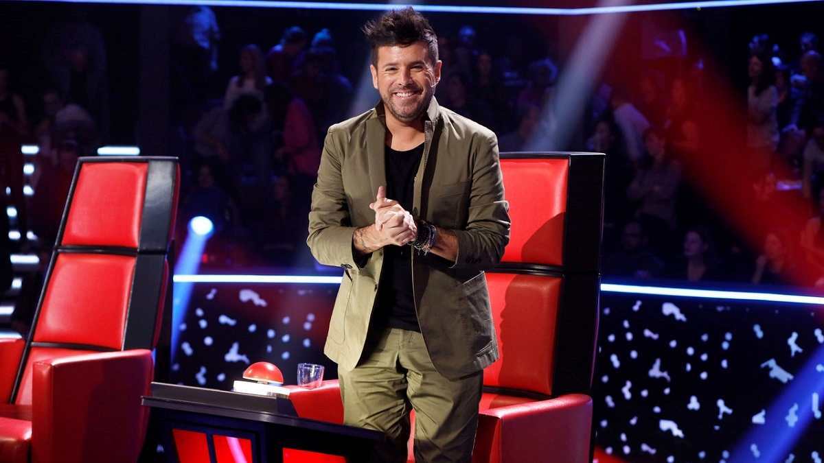 Pablo López durante 'La Voz' | Antena 3