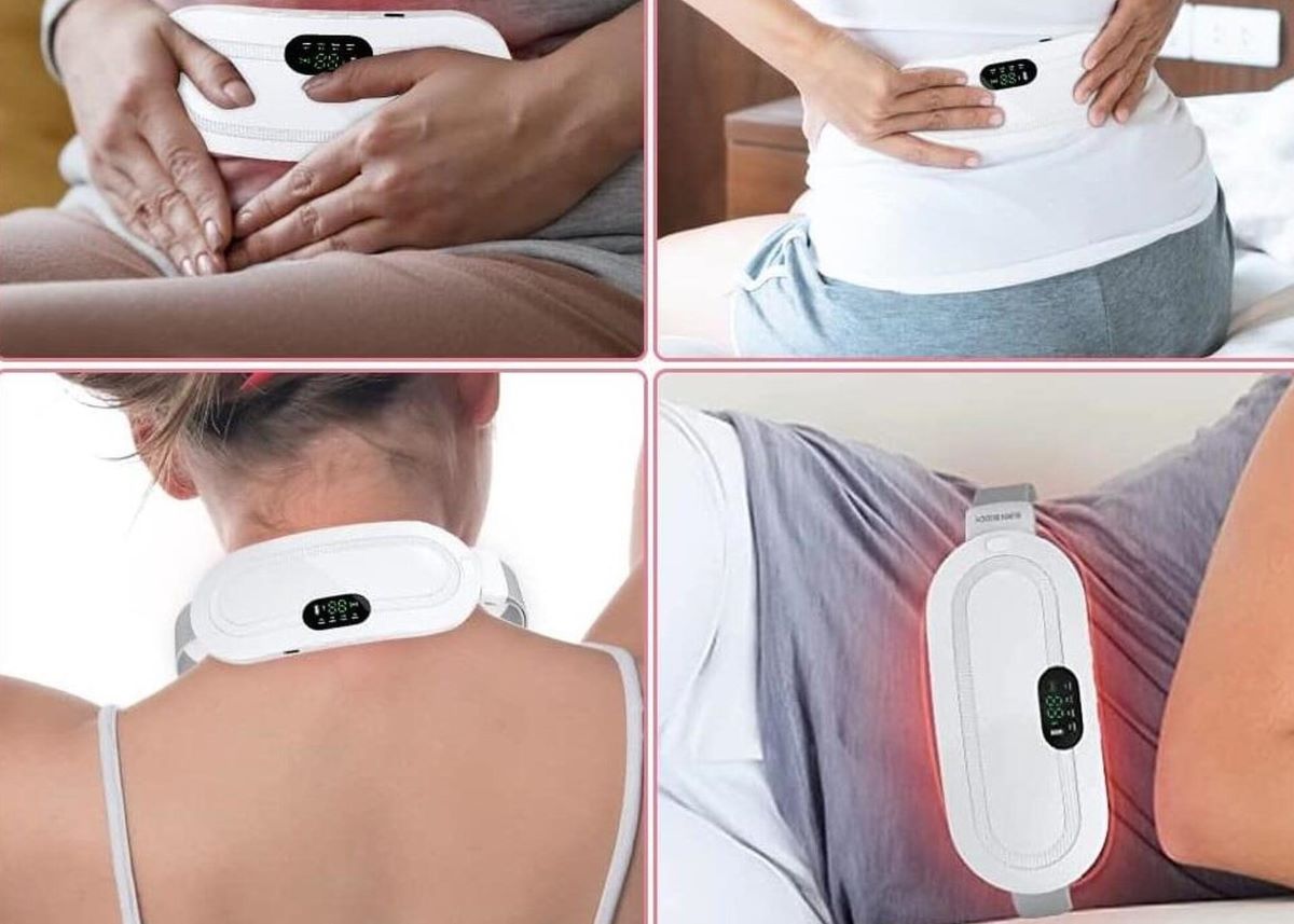 Cinturón masajeador con calor y vibración Trebol Advance de Decathlon