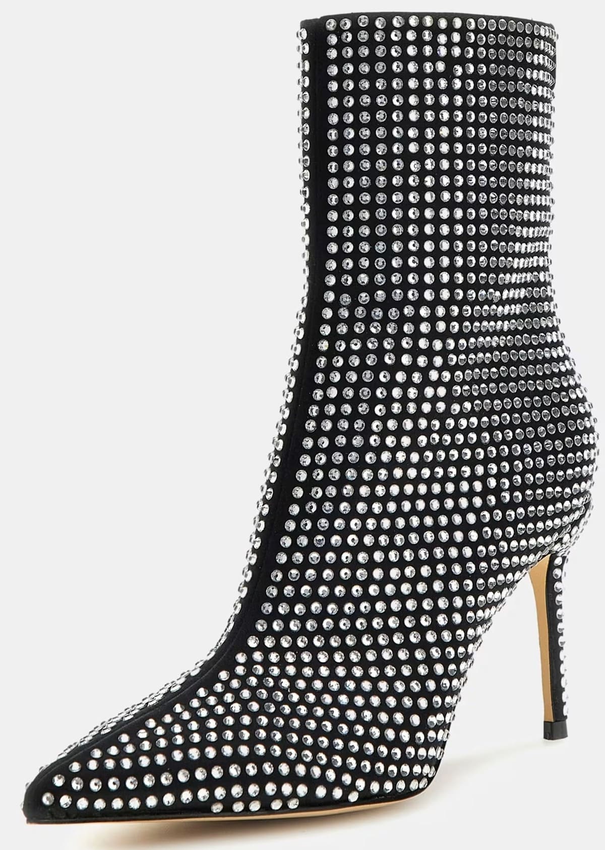 Los botines Richeray con strass negros de Guess