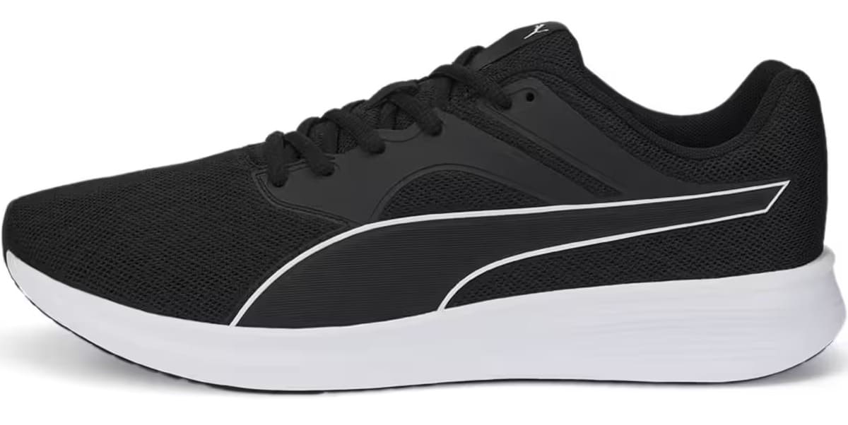 Las zapatillas de running Puma Transport en color negro en Decathlon