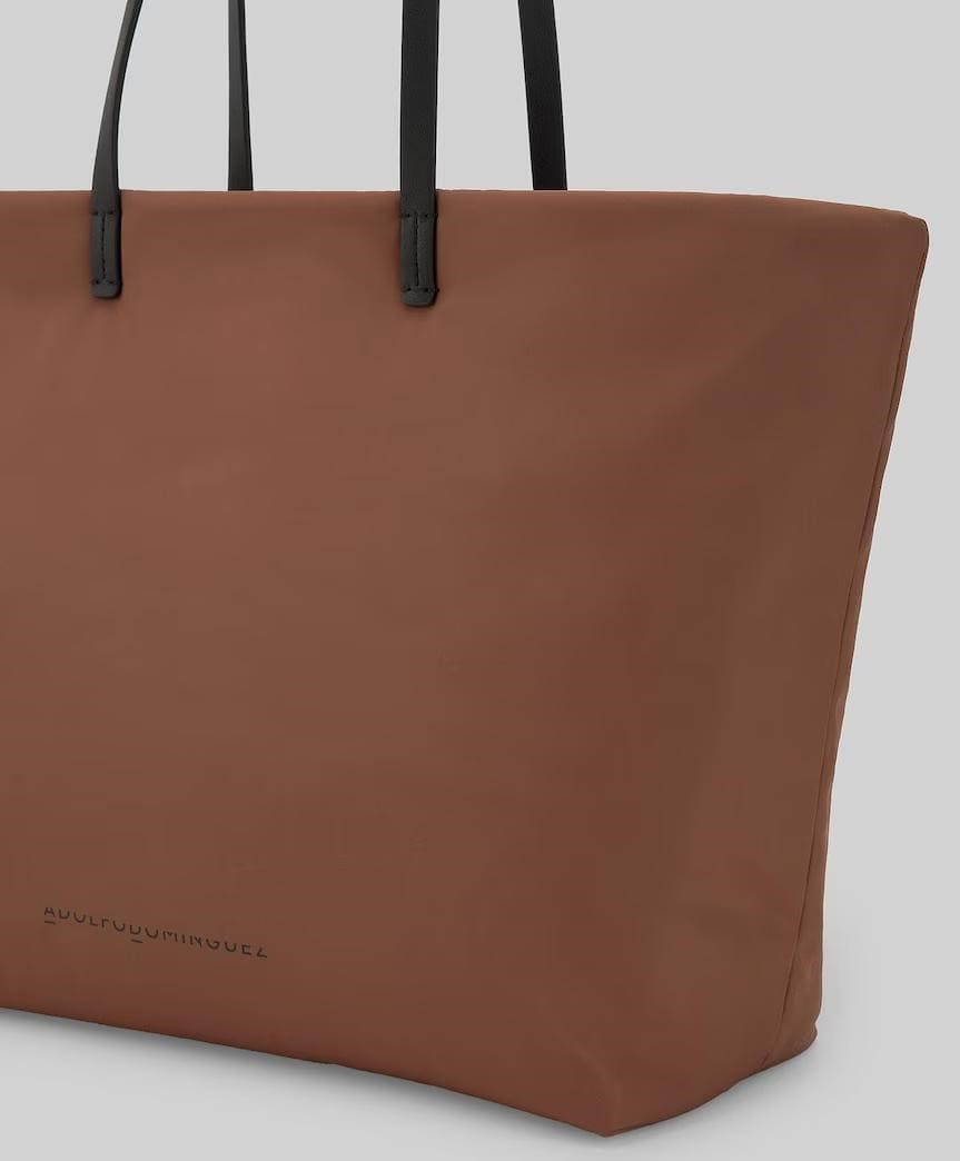 Bolso de hombro tipo shopper vertical Adolfo Domínguez