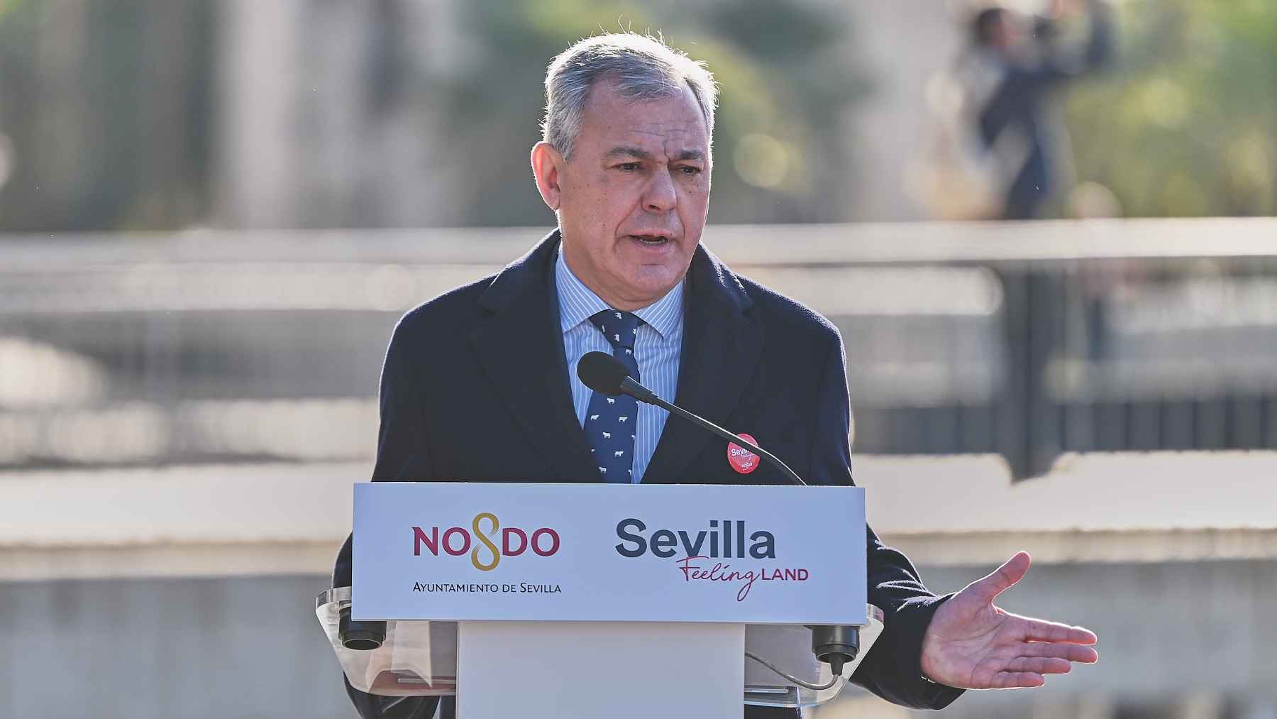 José Luis Sanz presenta el stand de Sevilla en FITUR 2025 | Salvador López Medina para El MIRA