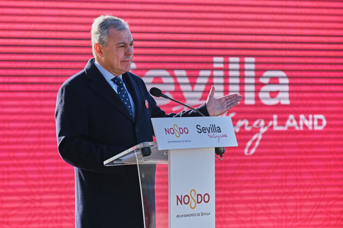 José Luis Sanz presenta el stand de Sevilla en FITUR 2025 | Salvador López Medina para El MIRA