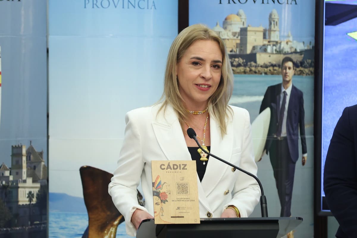 Almudena Martínez, presidenta de la Diputación de Cádiz | Cristo García