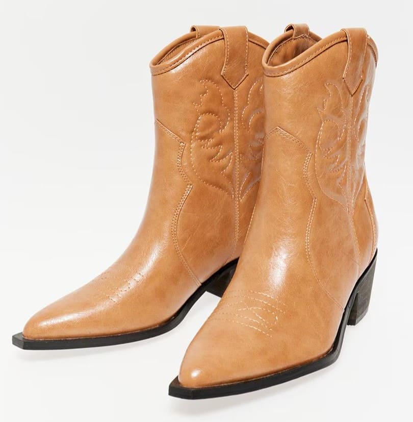 Botín cowboy básico Sfera