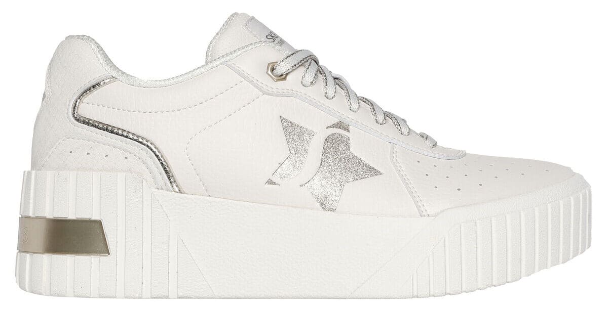 Las zapatillas Jumbo Jade - Lifted Chic en color blanco roto de Skechers