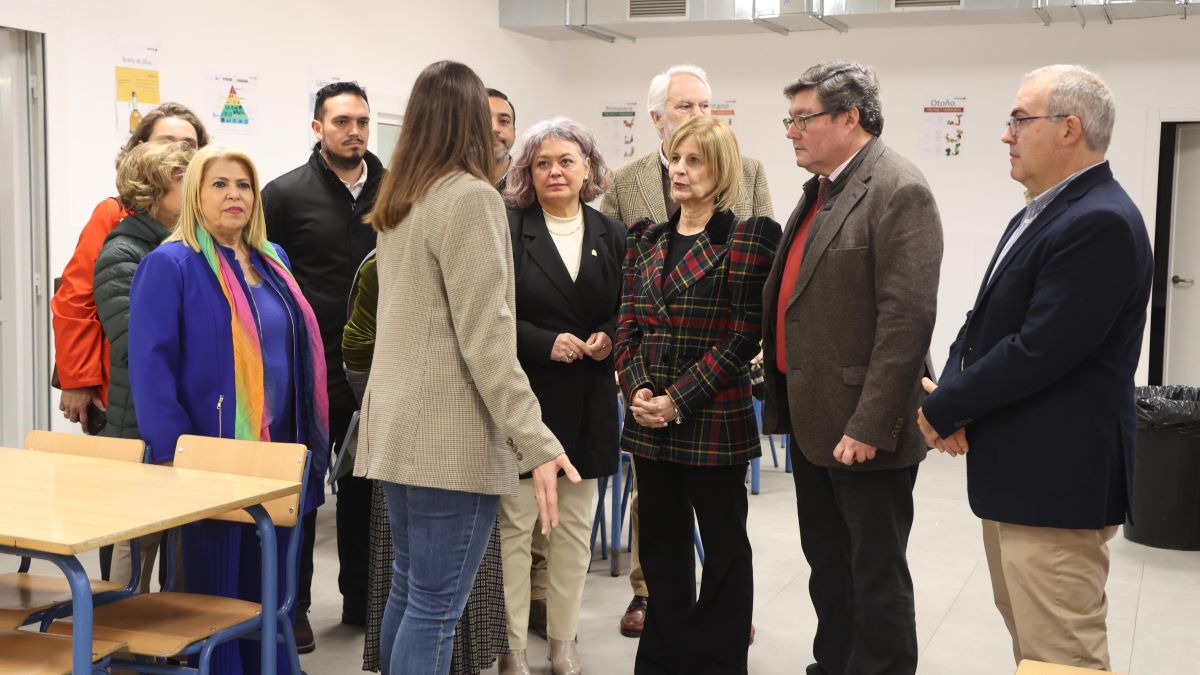 Visita al CEIP Elio Antonio de Nebrija | Cristo García